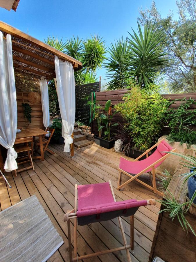 Une Nuit A Bali - Appartement Cocooning Solliès-Toucas Exterior foto